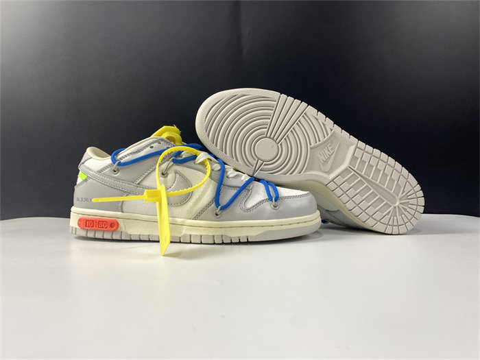 NK Dunk Low OW Lot 10 DM1602-112 detail 3