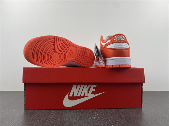 NK Dunk Low Essential Paisley Pack Orange DH4401-103 detail 6