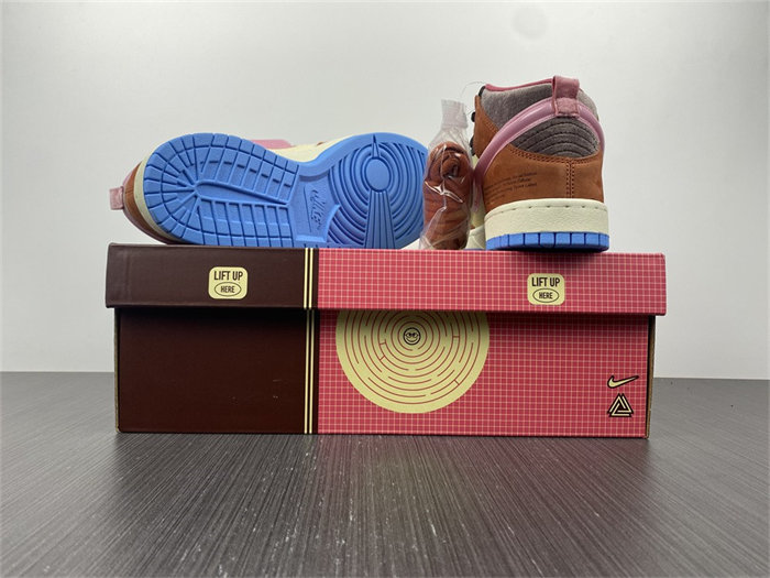 NK Dunk Mid Social Status Free Lunch Chocolate Milk DJ1173-700 detail 6