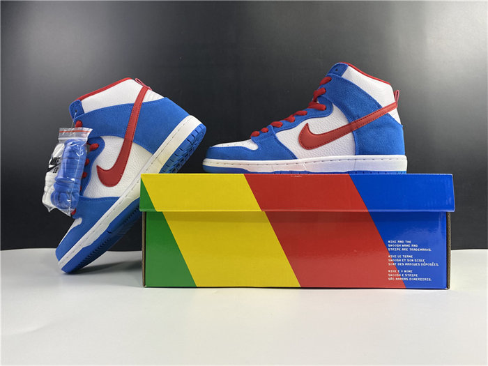 NK SB Dunk High Doraemon CI2692-400 A detail 2