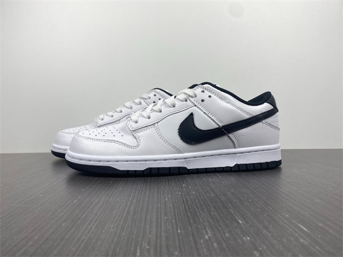 NK Dunk Low White Black DD1503-113