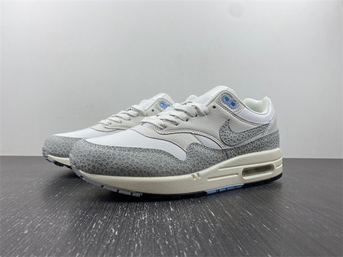 NK Air Max 1 '87 Safari Summit White Phantom FB5059-100 detail 6
