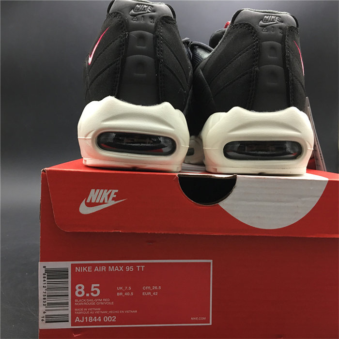 NK Air Max 95 Pull Tab Black AJ1844-002 detail 5