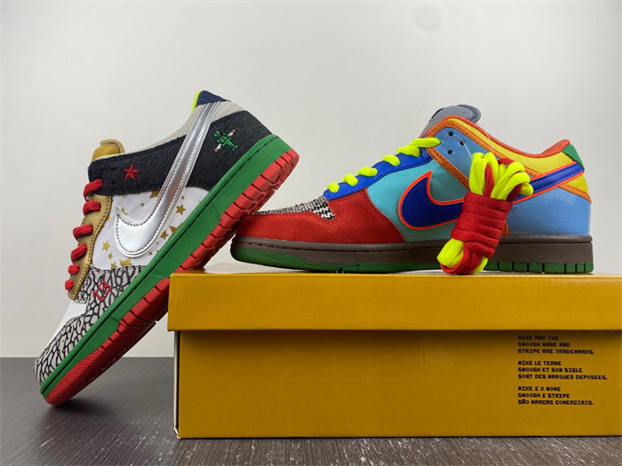 NK SB Dunk Low What the Dunk 318403-141 detail 2