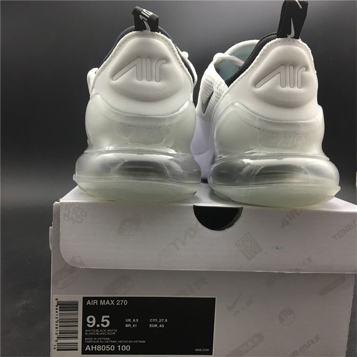 NK Air Max 270 White Black AH8050-100 detail 5