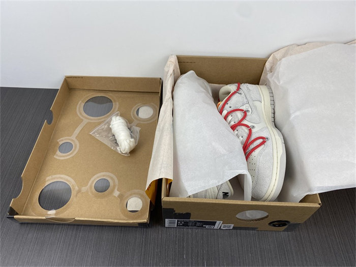 NK Dunk Low OW Lot 40 DJ0950-103 detail 7