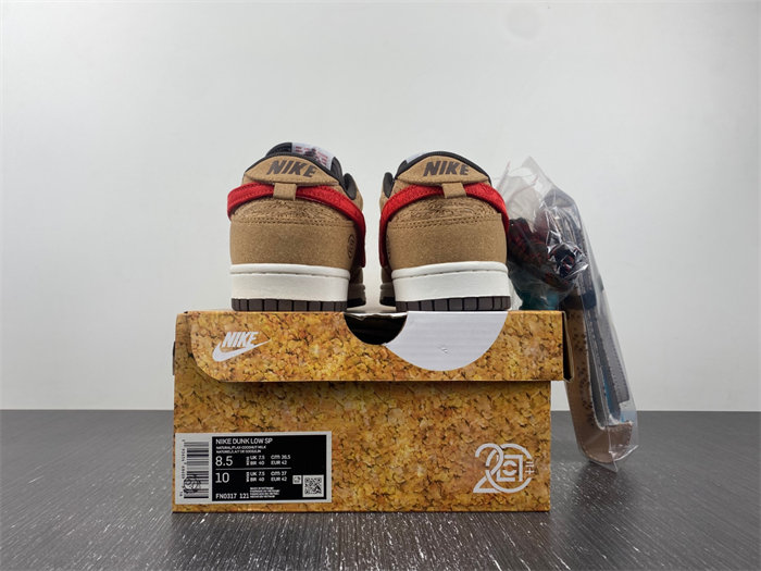 NK Dunk Low SP CLOT Cork FN0317-121 detail 5