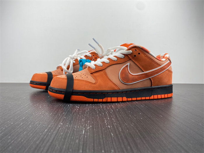 NK SB Dunk Low Concepts Orange Lobster FD8776-800 detail 7