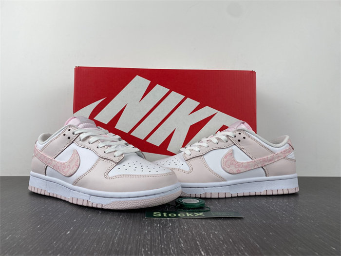 NK Dunk Low Essential Paisley Pack Pink FD1449-100