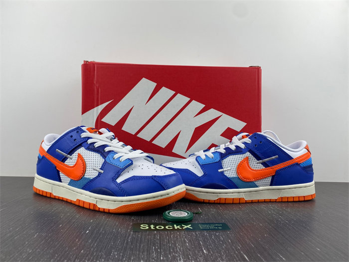 NK Dunk Low Scrap Knicks DM0128-100