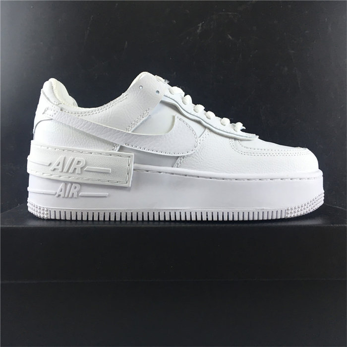 NK Air Force 1 Low Shadow Triple White CI0919-100 detail 7