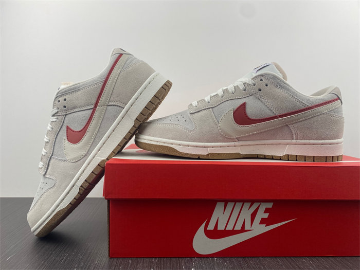 NK Dunk Low SE 85 Double Swoosh Sail Orange DO9457-100 detail 2