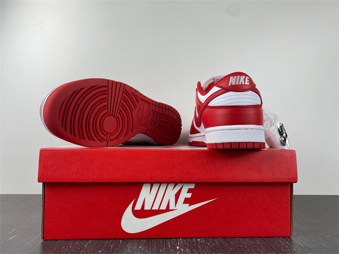 NK Dunk Low University Red CU1727-100 detail 3