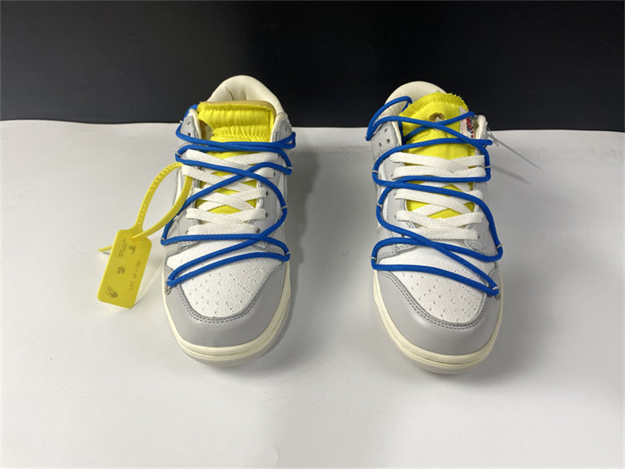 NK Dunk Low OW Lot 10 DM1602-112 detail 4