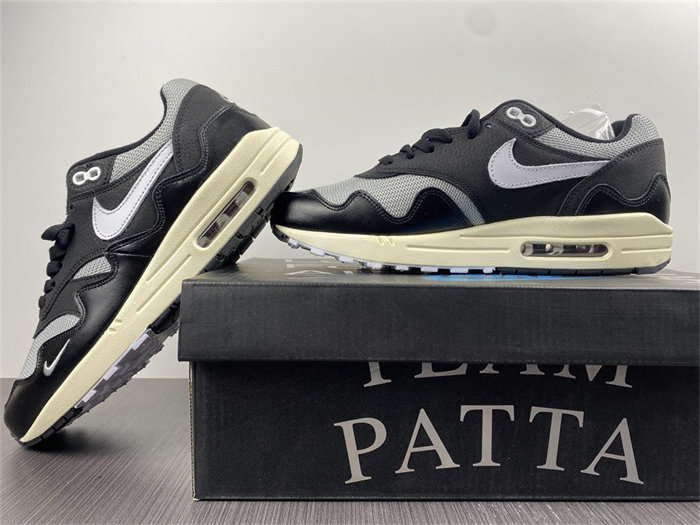 NK Air Max 1 Patta Waves Black DQ0299-001 detail 2