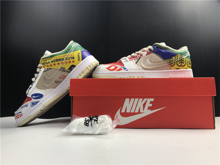 NK Dunk Low SP City Market DA6125-900 detail 2