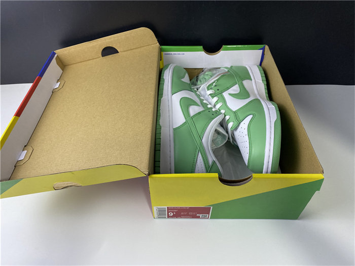 NK SB Dunk Low Green Tender powder CU1726-188 detail 7