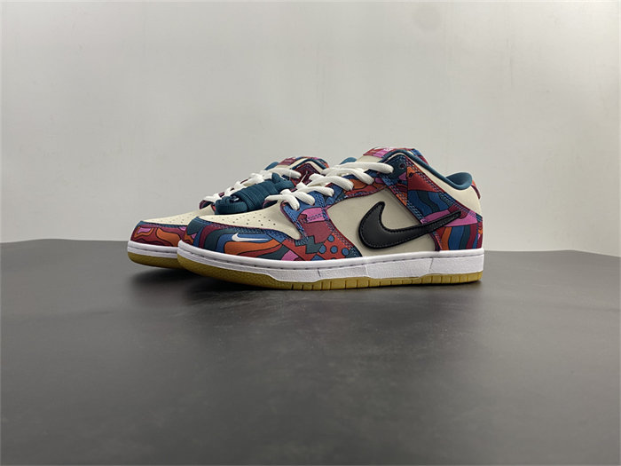 NK SB Dunk Low Pro Parra Abstract Art DH7695-600