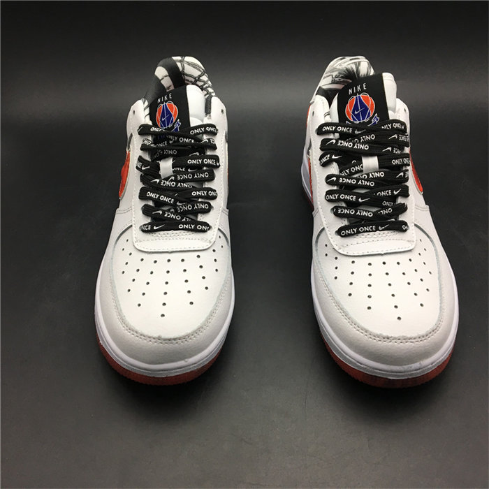 NK Air Force 1 Low 07 LV8 White Red CJ2826-178 detail 4