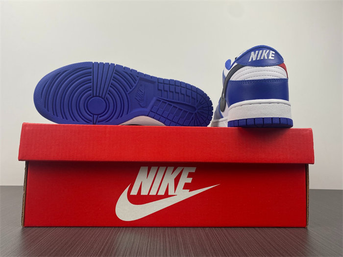 NK Dunk Low Bright Crimson Game Royal CW1590-104 detail 6