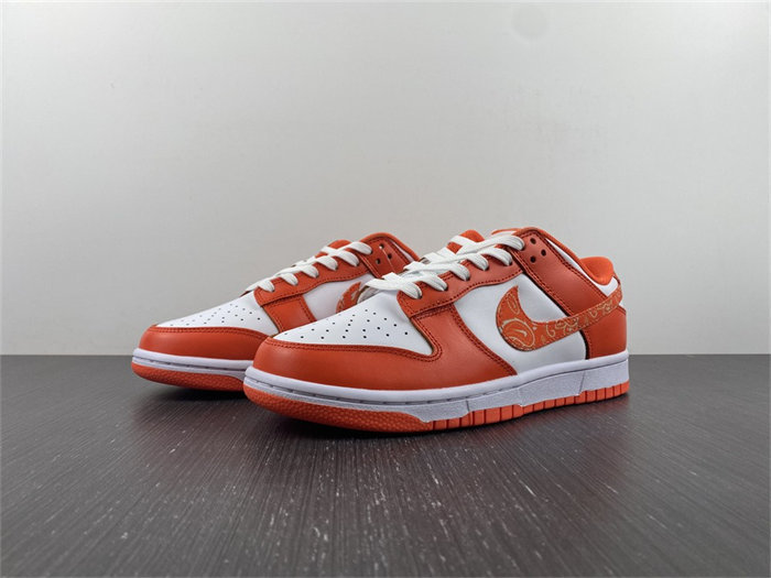 NK Dunk Low Essential Paisley Pack Orange DH4401-103