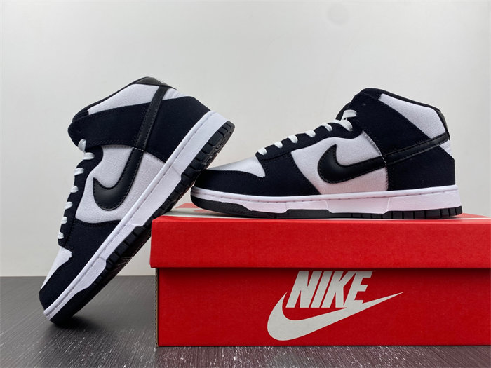NK Dunk Mid Panda DV0830-102 detail 2