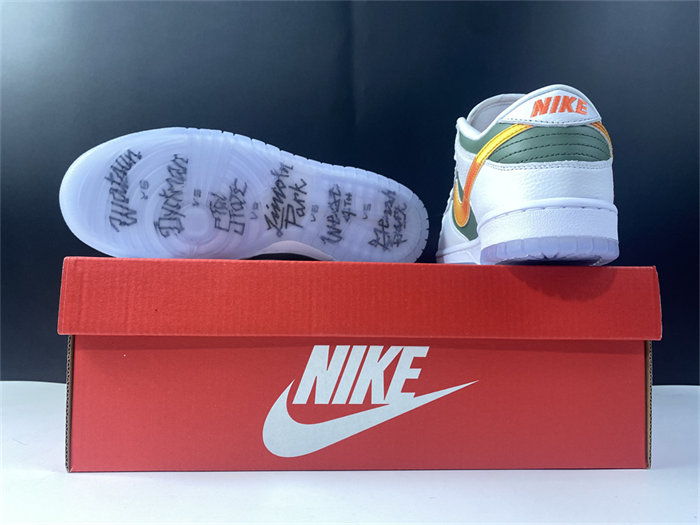 NK Dunk Low SE NY vs. NY DN2489-300 detail 6