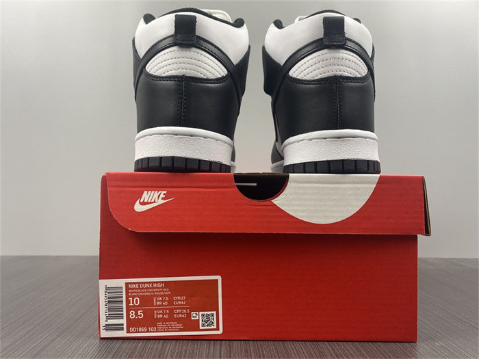 NK Dunk High Panda DD1869-103 detail 5