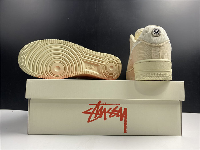 NK Air Force 1 Low Stussy Fossil CZ9084-200 detail 6