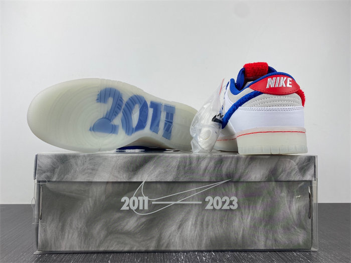 NK Dunk Low Retro PRM Year of the Rabbit White Rabbit FD4203-161 detail 3