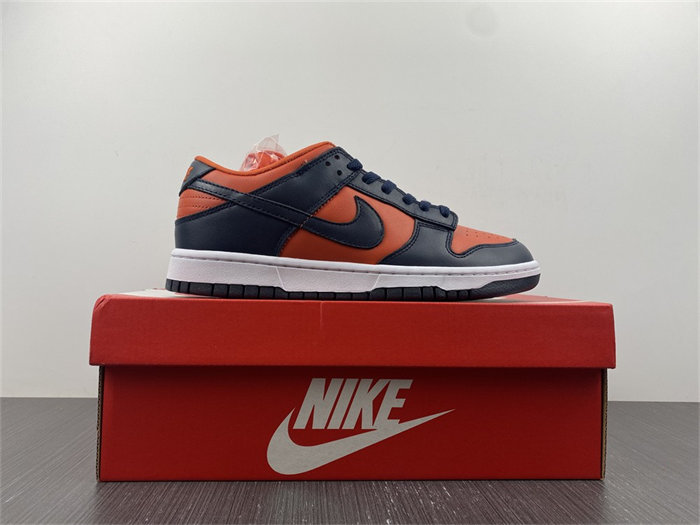 NK Dunk Low SP Champ Colors University Orange Marine CU1727-800 detail 7