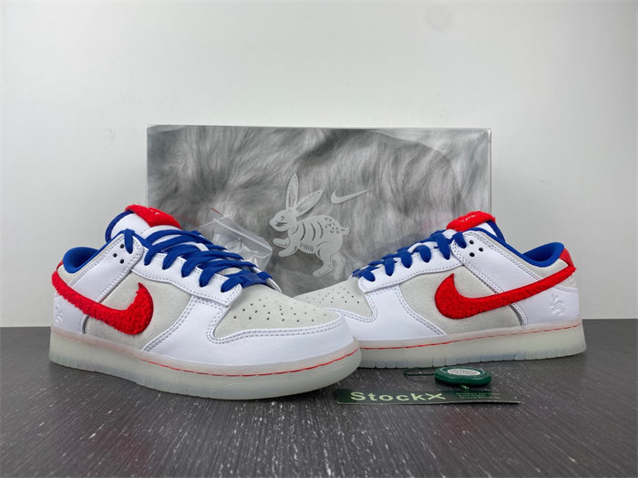 NK Dunk Low Retro PRM Year of the Rabbit White Rabbit FD4203-161