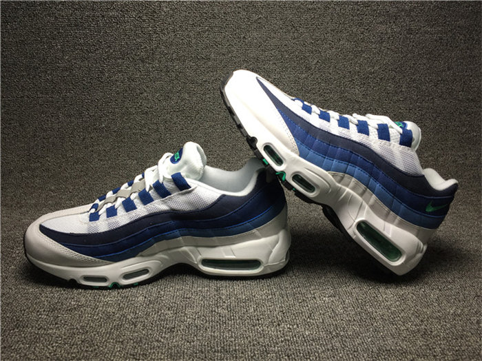 NK Air Max 95 White Slate Blue 554970-131 detail 2