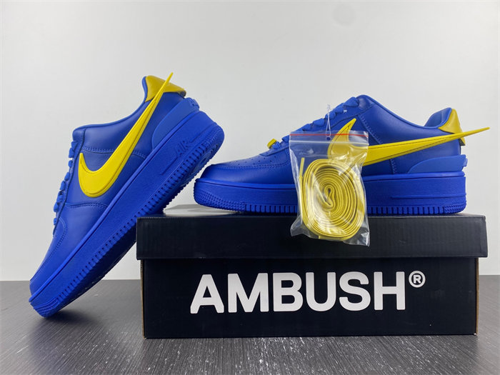 NK Air Force 1 Low SP "AMBUSH Game Royal" DV3464-400 detail 2
