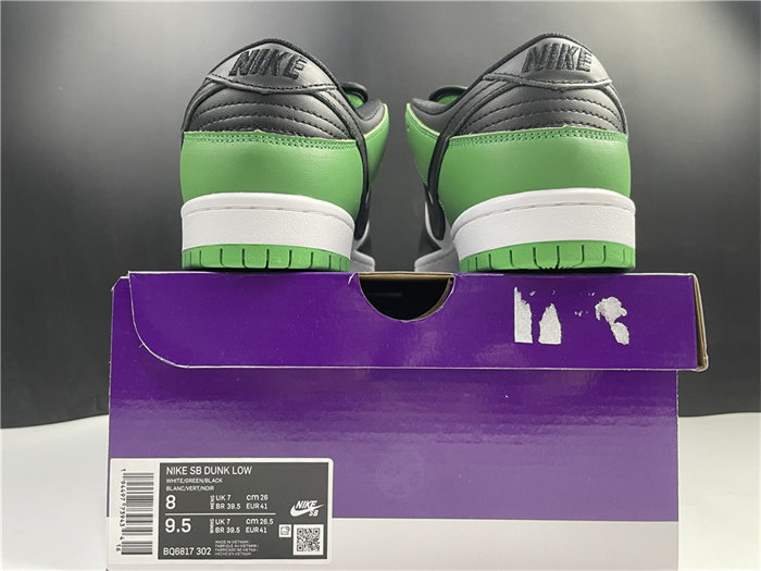 NK SB Dunk Low Classic Green BQ6817-302 detail 5