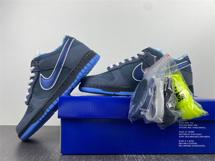 NK SB Dunk Low Concepts Blue Lobster 313170-342 detail 2