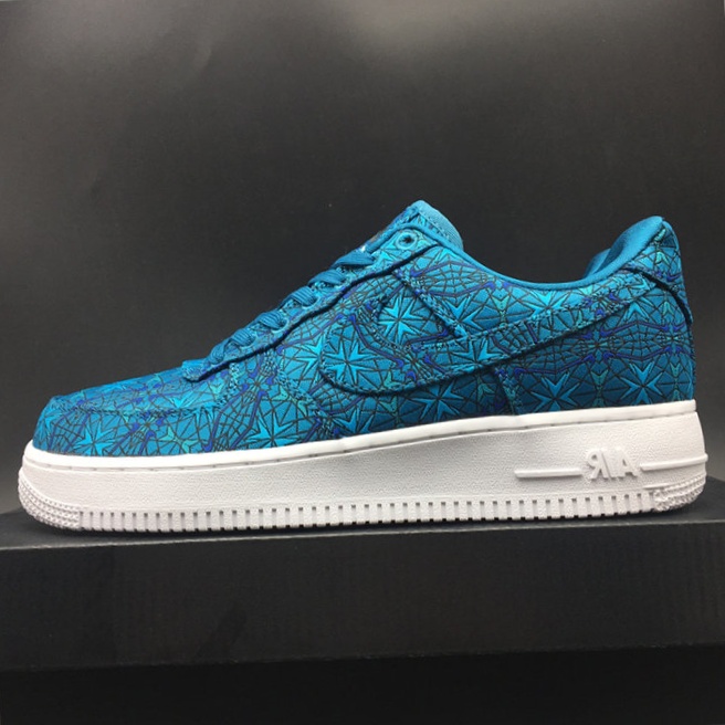 NK Air Force 1 Low Stained Glass Green Abyss AT4144-300