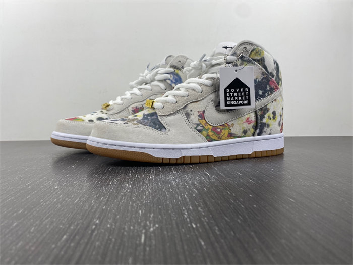 NK SB Dunk High Supreme Rammellzee FD8779-100 detail 7