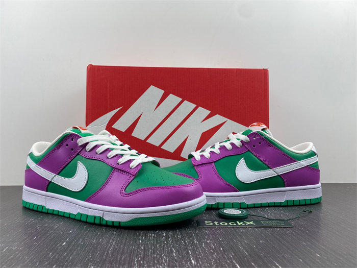 NK Dunk Low Stadium Green Fuchsia FD9924-311