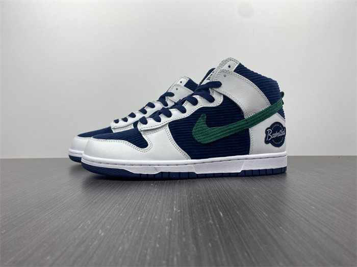NK Dunk High Sports Specialties White Navy DH0953-400