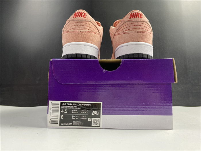 NK SB Dunk Low Pink Pig CV1655-600 detail 5
