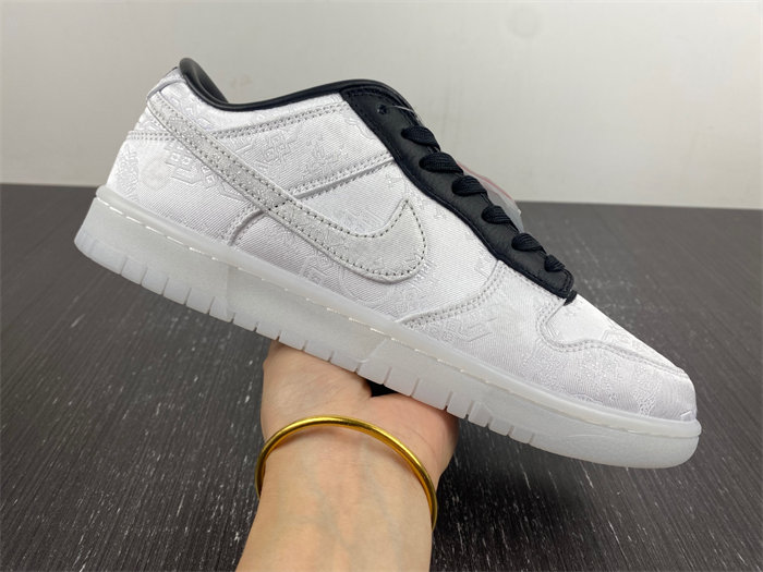 NK Dunk Low CLOT Fragment White FN0315-110 detail 7