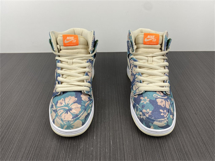 NK SB Dunk High Hawaii CZ2232-300 detail 4