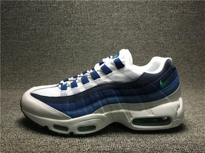 NK Air Max 95 White Slate Blue 554970-131