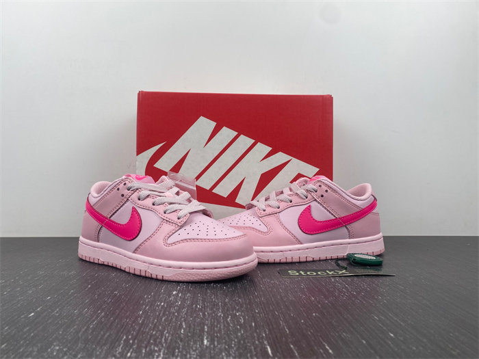 NK Dunk Low Triple Pink DH9756-600