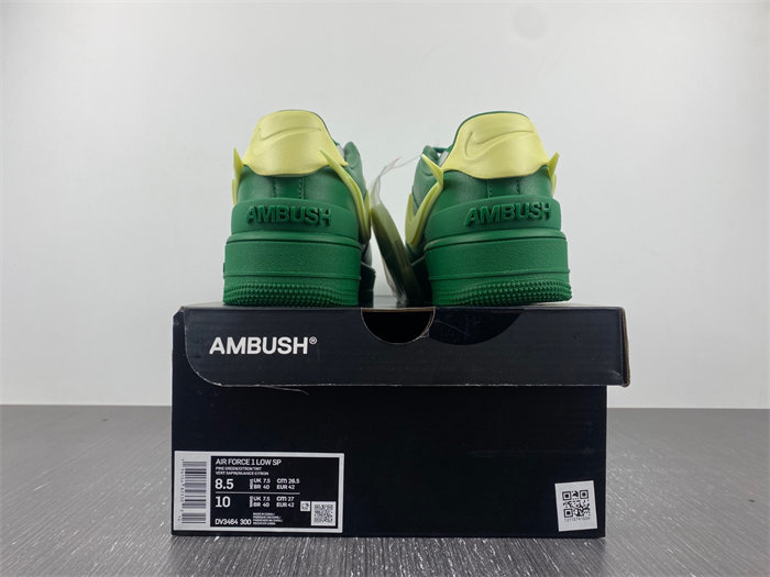 NK Air Force 1 Low SP AMBUSH Pine Green DV3464-300 detail 5