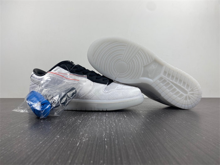 NK Dunk Low CLOT Fragment White FN0315-110 detail 6