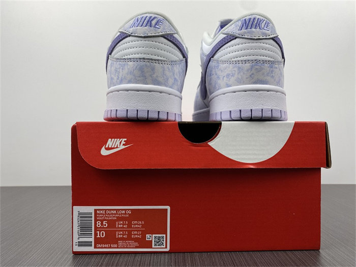 NK Dunk Low Purple Pulse DM9467-500 detail 5