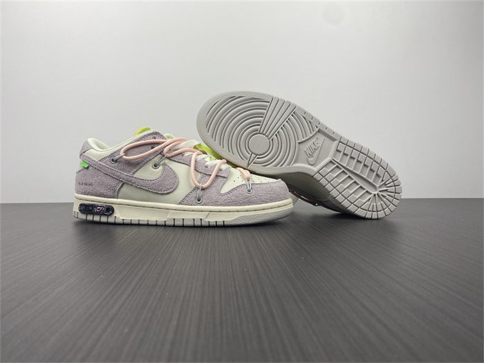 NK Dunk Low OW Lot 12 DJ0950-100 detail 3