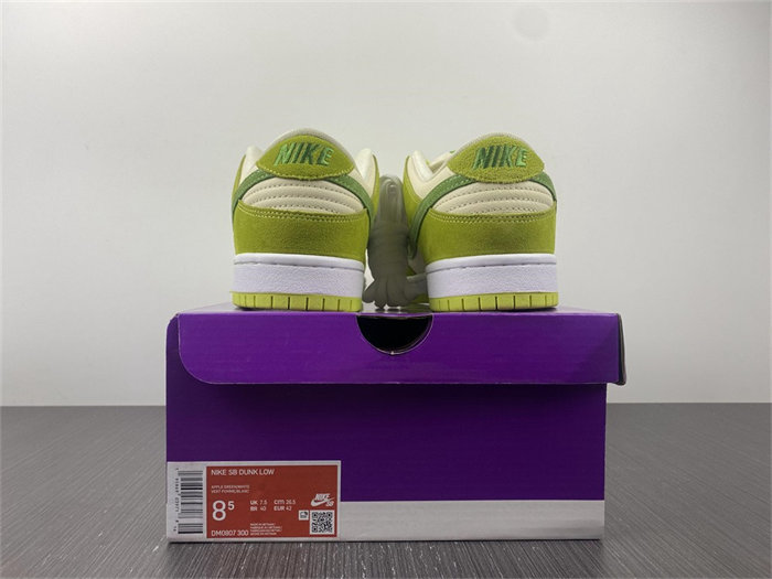 NK SB Dunk Low Green Apple DM0807-300 detail 5